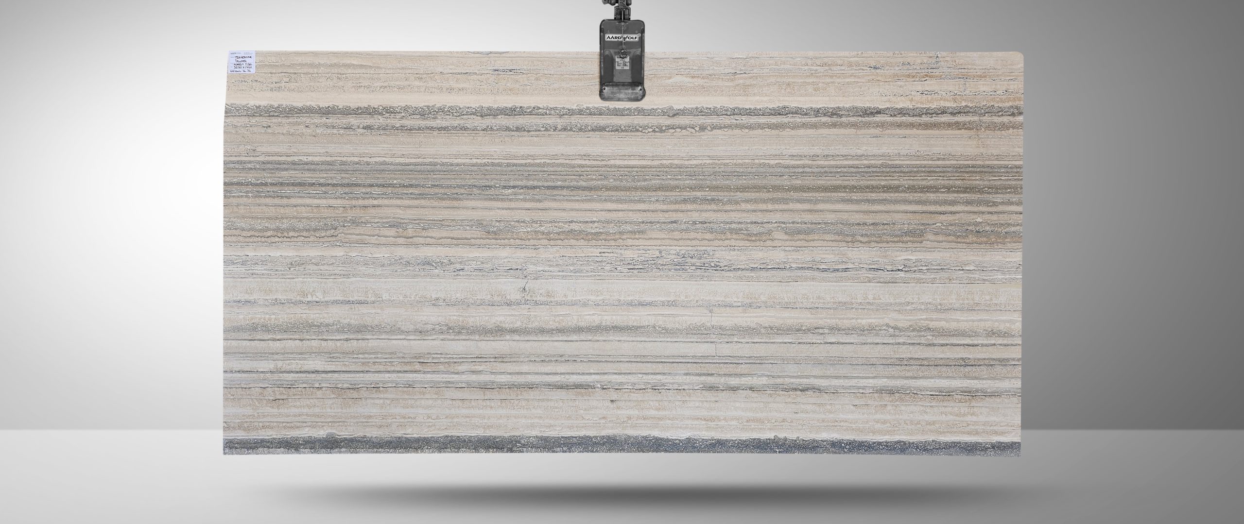 Worldstone Travertine Pewter batch GIR2202 Slab #72