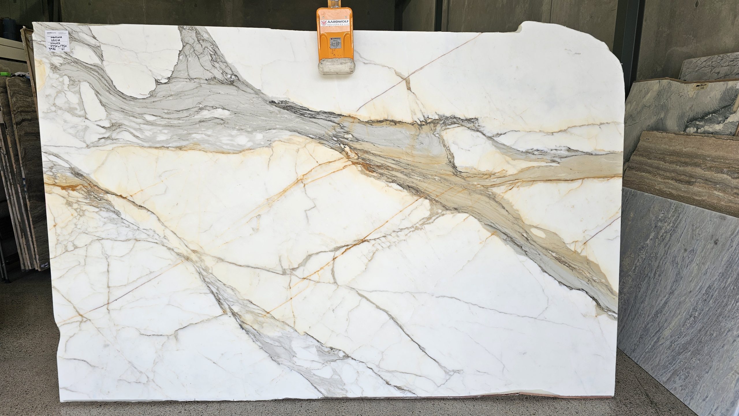 Worldstone Calacatta Macchia Vecchia B3986 Slab #61