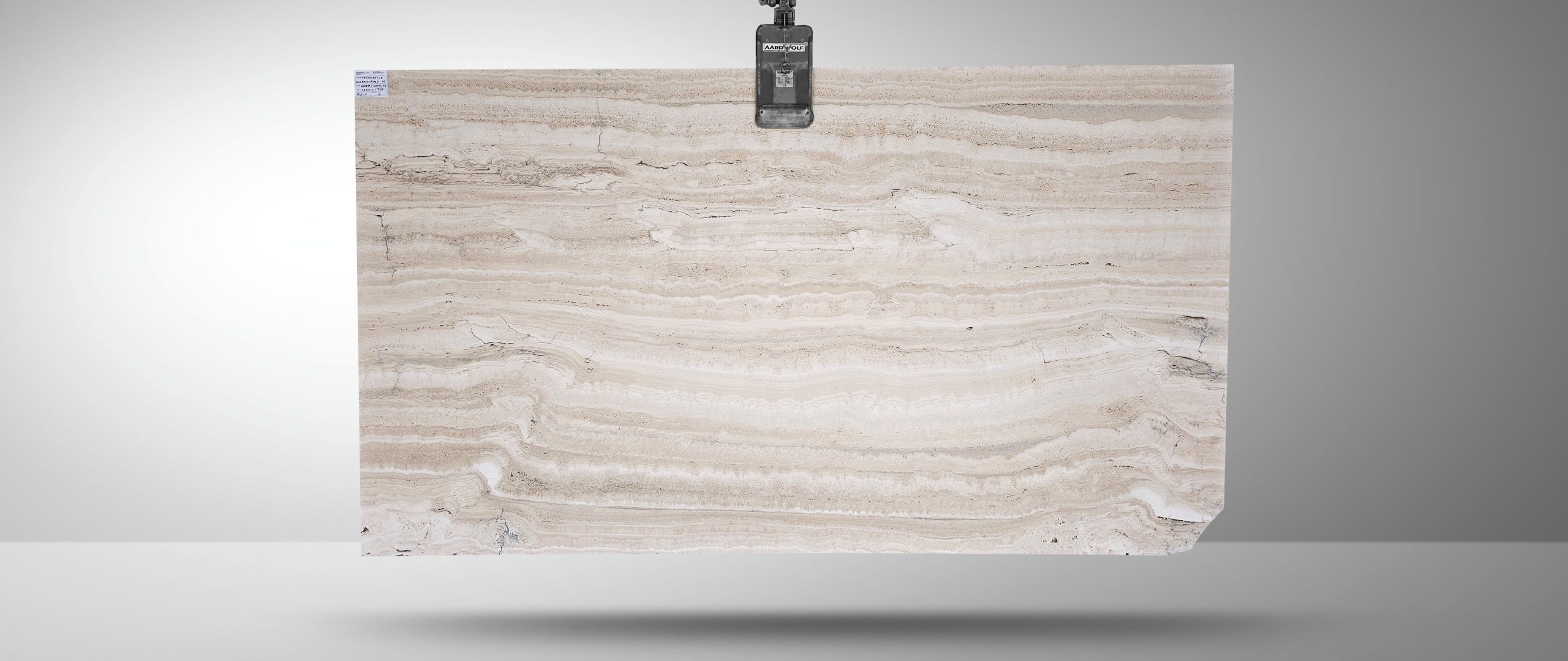 Worldstone Travertine Alabastrino Batch MC1914 Slab #2