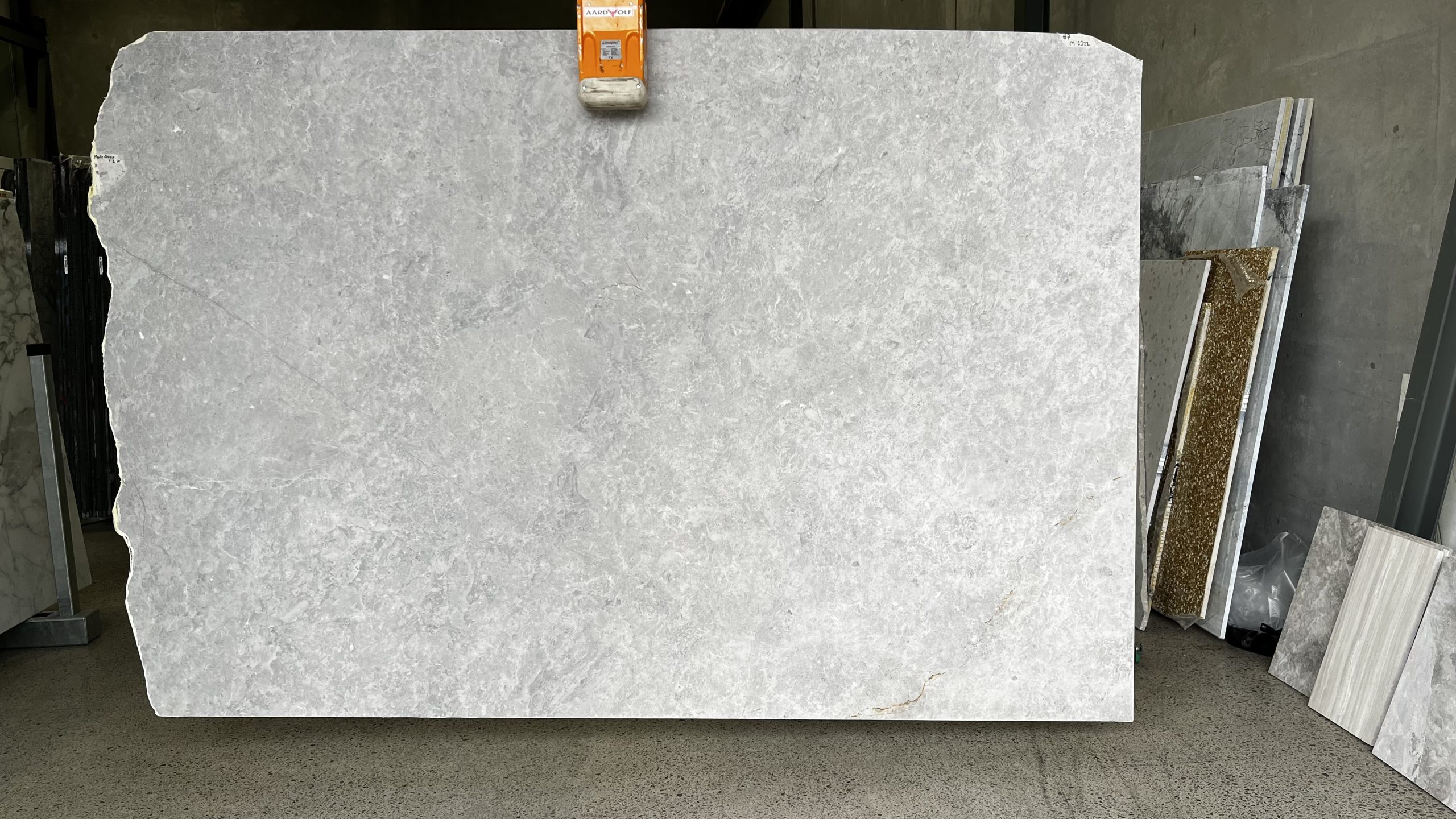 Worldstone Mare Grigio Light marble, slab 7, B M1122