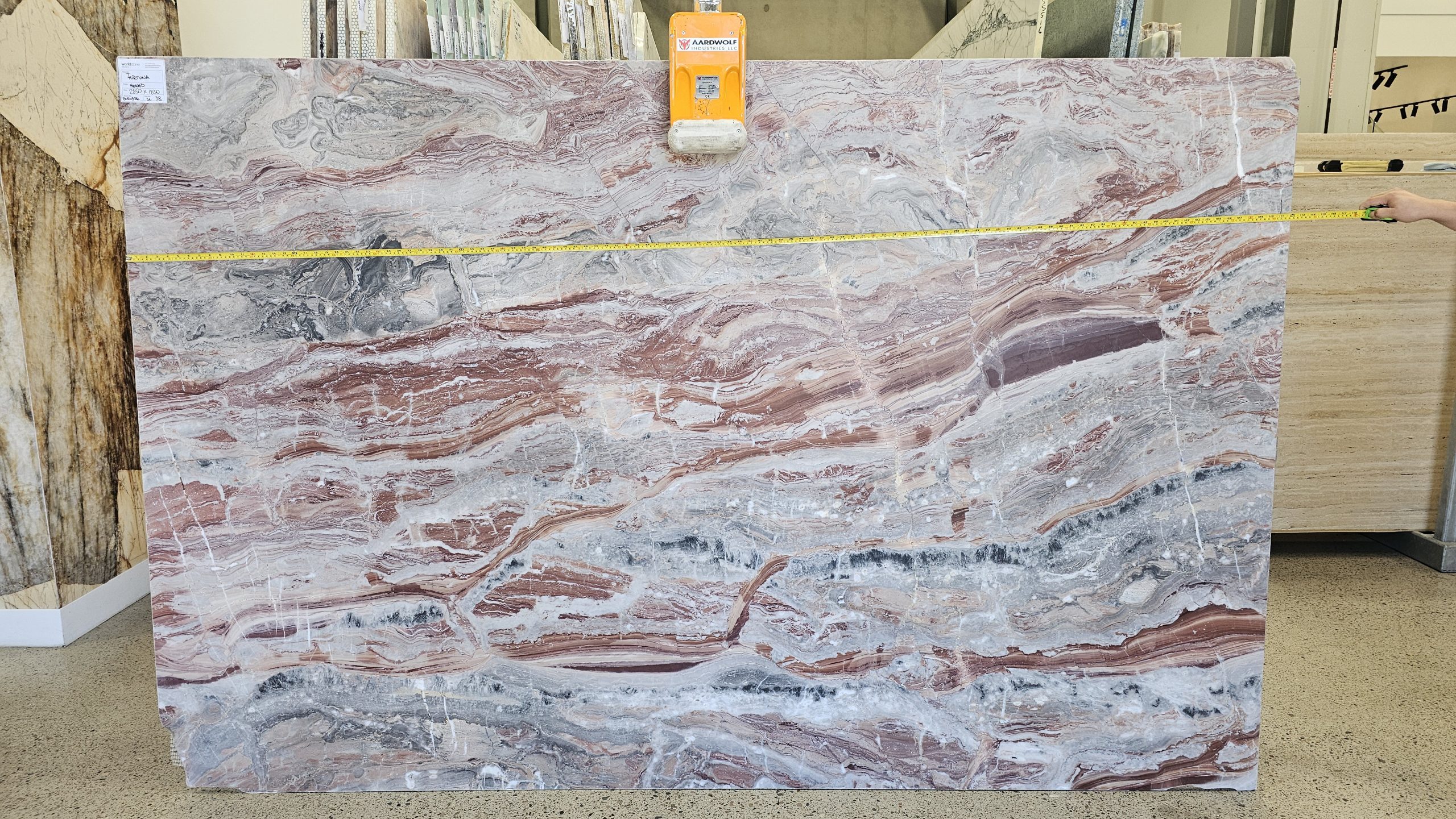 Worldstone Fortuna Batch#050356 Slab#38 (Measurements)